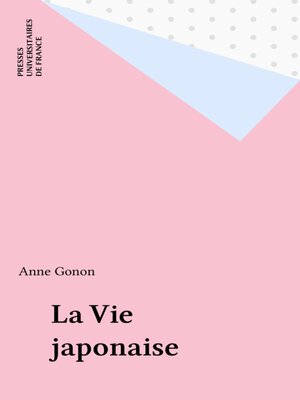 cover image of La Vie japonaise